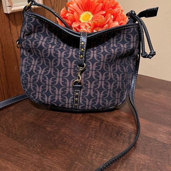 VINTAGE FOSSIL CROSSBODY BAG - Picture 1 of 4